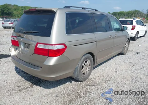 2006 Honda Odyssey Ex из США, поврежденный, VIN 5FNRL38476B073447